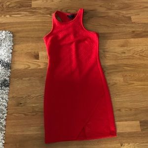 Red dress